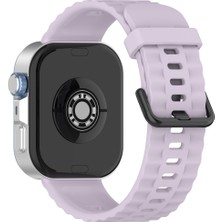 Huawei Watch Fit 4/fit 4 Pro/fit 3 Kordon Silikon Dalga Desen Şerit Kordon 23 (Fit/fit2 Uyumlu Değildir)