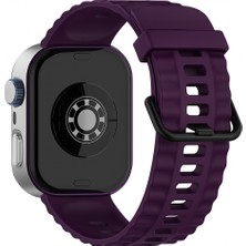 Huawei Watch Fit 4/fit 4 Pro/fit 3 Kordon Silikon Dalga Desen Şerit Kordon 23 (Fit/fit2 Uyumlu Değildir)