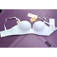 Belvü Kadın Çift Çift Dolgulu Destekli Straplez Sütyen 1141EK