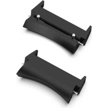 Galaxy Watch 4 40MM 20MM Metal Kordon Dönüştürücü Mbfx - Siyah