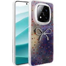 Poco X7 Kılıf Kamera Korumalı Figürlü Mbfx Ponti Silikon Kapak - Lila