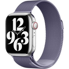 Watch 38MM Uyumlu Krd-01 Metal Kordon Mbfx - Derin Mor