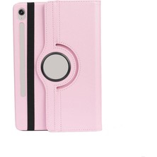 Galaxy Tab S9  Uyumlu Mbfx Dönebilen Standlı Kılıf-Pembe