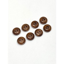 Hırka Yelek Düğmesi / Ahşap Düğme / 8 Adet / 1.7 cm