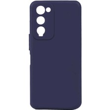 Tecno Camon 18 Kılıf Mbfx Biye Silikon-Lacivert