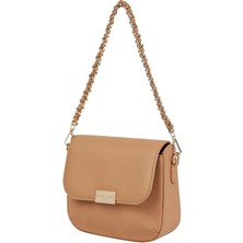 Laura Ashley Taba Zincir Askı Işlemeli Kadın Çapraz Çanta