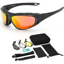 Usa Military Daisy C9 4 Lensli Polarize Taktikal Gözlük