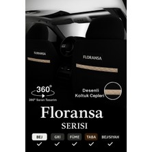 Opel Combo 2001-2011 Floransa Serisi Eviza Ticari 2+1 Bej Siyah