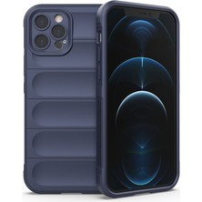 MobaxAksesuar Apple iPhone 12 Pro Kılıf Elde Tutma Kolaylıkla Kaydırmaz Kenar Line Dizayn Optietnik Kapak