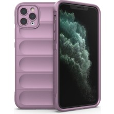 MobaxAksesuar Apple iPhone 11 Pro Kılıf Elde Tutma Kolaylıkla Kaydırmaz Kenar Line Dizayn Optietnik Kapak