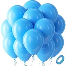 Açık Mavi Balon 25 Adet Balon - Premium