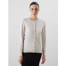 Lcwaıkıkı Classic  Bisiklet Yaka Kadın Triko Hırka  (W5)