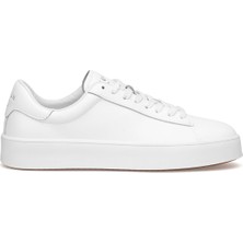 Lufian 112230254 Anton Erkek Hakiki Deri Klasik Sneaker Beyaz