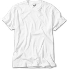 Basic Beyaz Tişört Baskısız