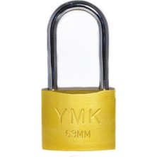 Eko Sarı Boyalı Uzun Kancalı Asma Kilit 32MM