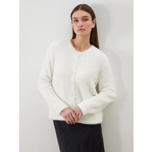 Lcw Modest  Bisiklet Yaka Kadın Triko Hırka  (W5)