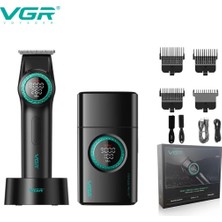 farissu 212 Vgr V-977 & V-377 Profesyonel Saç, Sakal ve Günlük Tıraş Seti