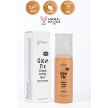 Glowy Glow Fix Işıltılı, Cildi Yenileyen, Makyaj Sabitleyici Sprey 100ml