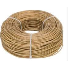 Beyaz 20M Çelik Kurutmalık Ipi, Pvc Kaplı, 3mm, Bahçe ve Mutfak Kullanımı