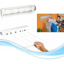 Renkli 4 Iplik Çamaşır Askısı, Pratik ve Dayanıklı Ev Gereçleri