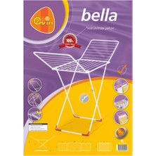 Beyaz Çok Renkli Çok Amaçlı Çamaşır Kurutmalık Hafif ve Dayanıklı