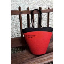 Hasır Omuz Çantası Plaj Çantası Günlük Çanta El Emeği Handmade