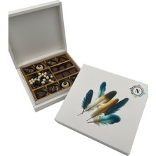 Nills Chocolate Dekoratif Tüy Baskılı Hediyelik Çikolata