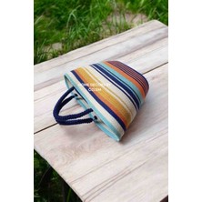 Hasır Omuz Çantası Plaj Çantası Günlük Çanta El Emeği Handmade