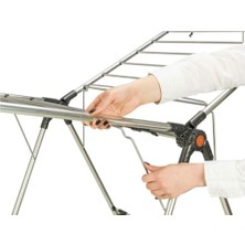 Beyaz Salon Kurutma Çamaşırlık, Pratik ve Şık Ev Düzeni Ürünü