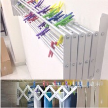 Gri Çamaşırlık 85 Cm, 9 Askılı, Şık ve Kullanışlı Tasarım