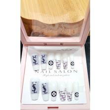 Monalisa Home Lüks  Figürlü  Takma Tırnak