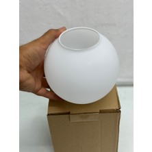 Glob Beyaz Cam Avize Camı