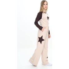 Kız Çocuk %100 Pamuk Uzun Kol Oversize Alt&üst Eşofman TAKIMI-EŞT-0026