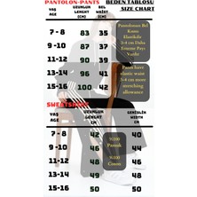 Kız Çocuk %100 Pamuk Şeritli Kapüşonlu Çıtçıtlı Alt&üst Eşofman TAKIMI-5010-EŞT-2004