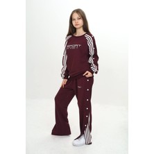 Unisex Çocuk 2 Iplik Çıtçıtlı Alt&üst Eşofman Takımı %100 Pamuk Rahat KALIP-299-EŞT-2006