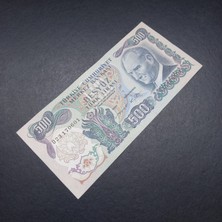 Escoines 39963688E1618B5D21 6.emisyon 2.tertip O23 Serisi 500 Türk Lirası Çil Para