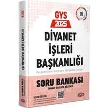 2025 Diyanet Işleri Başkanlığı Personelin Görevde Yükselme Sınavı Soru Bankası