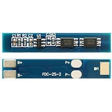 Saec 2s 3A Bms Li-Io Lip Batarya Pil 18650 Şarj Koruma Modülü