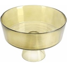 Porlad Ayaklı Yeşil Kase 16 cm