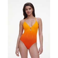 Chantelle Turuncu - Sarı Kadın Mayo C12VUA Chantelle Pulp