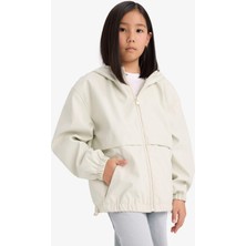 DeFacto Su İtici Kapüşonlu Fermuarlı Yağmurluk Kız Çocuk E0058A825AU