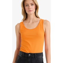 DeFacto Slim Fit Dar Kesim Basic Düz Yuvarlak Yaka Atlet I1059AZ25AU