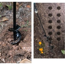 Hilti Uyumlu Sds Uç 60-5 cm Burgu Sebze Fidanlarının Dikiminde