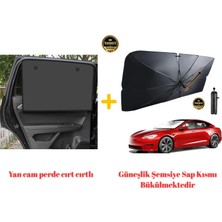 Ssangyong Torres Evx 2024-2025 Yan Cam Güneşlik Perde / Bükülebilir Saplı Güneşlik Şemsiye