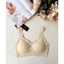 Intive Balensiz Dikişsiz Push-Up Çıkarılabilir Padli Invisible (Görünmez) Bralet - Ithal Bra