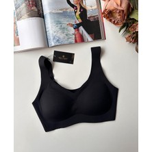 Intive Balensiz Dikişsiz Push-Up Çıkarılabilir Padli Invisible (Görünmez) Bralet - Ithal Bra