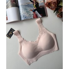 Intive Balensiz Dikişsiz Push-Up Çıkarılabilir Padli Invisible (Görünmez) Bralet - Ithal Bra