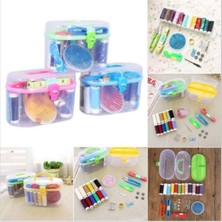 Turuncu Mini Dikiş Seti, 2'li, Iğne, Iplik, Mezura, Saklama Kutulu, Pratik ve Kullanışlı