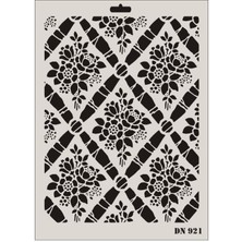 Rich Dantel Seri DN-921 Stencil 35X25 cm