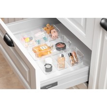 6 Bölmeli Smart Organizer  6 Bölmeli Smart Dikdörtgen Saklama Kabi
